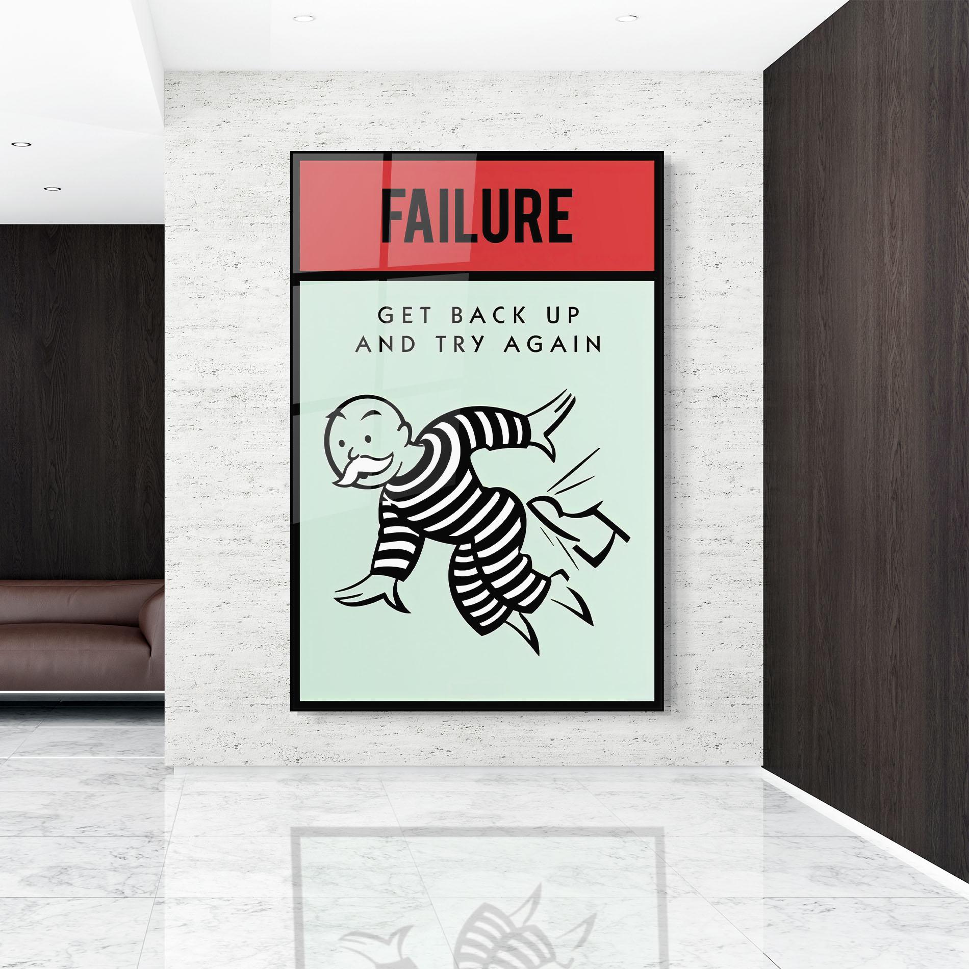 Glasbild Failure mockup 9