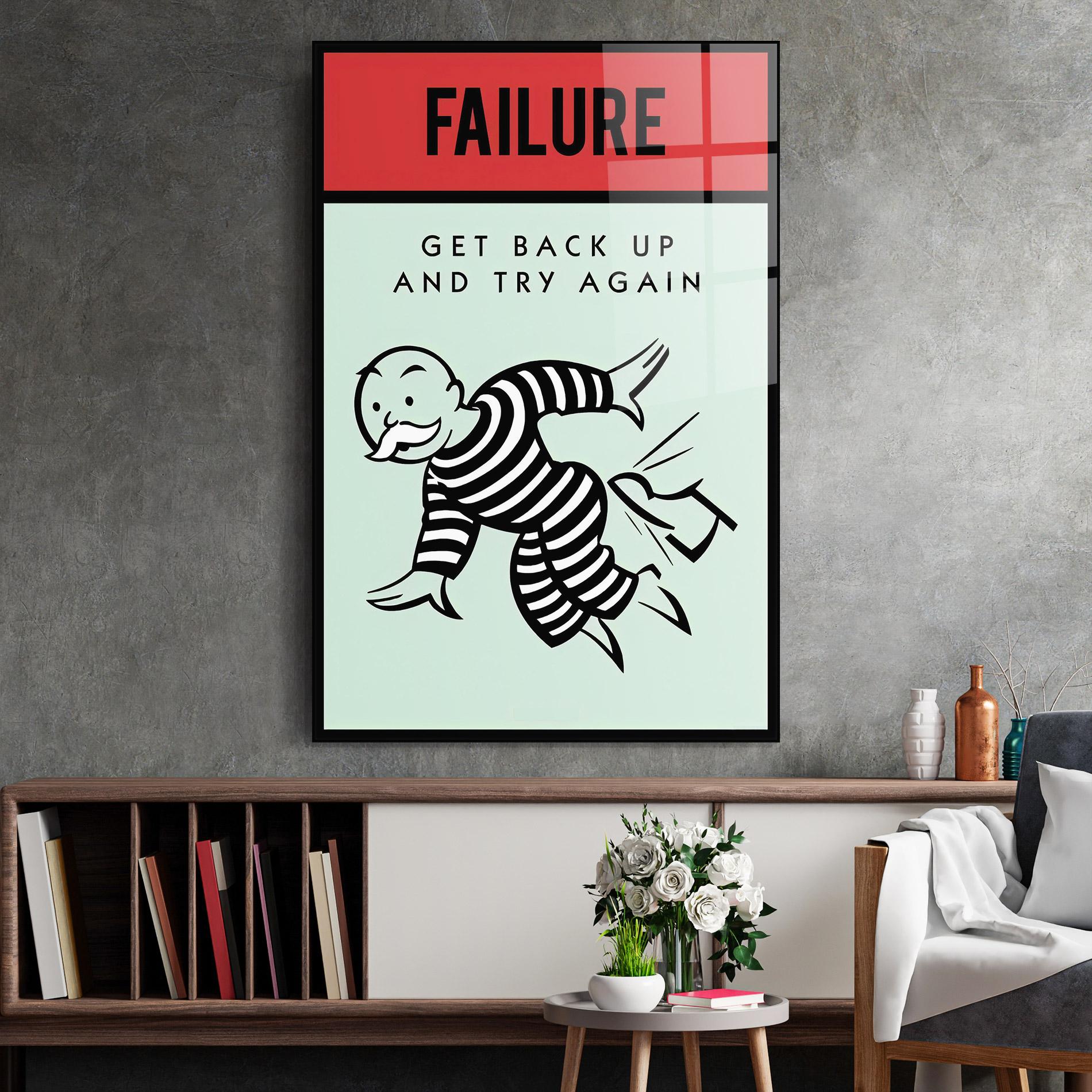 Glasbild Failure mockup 2