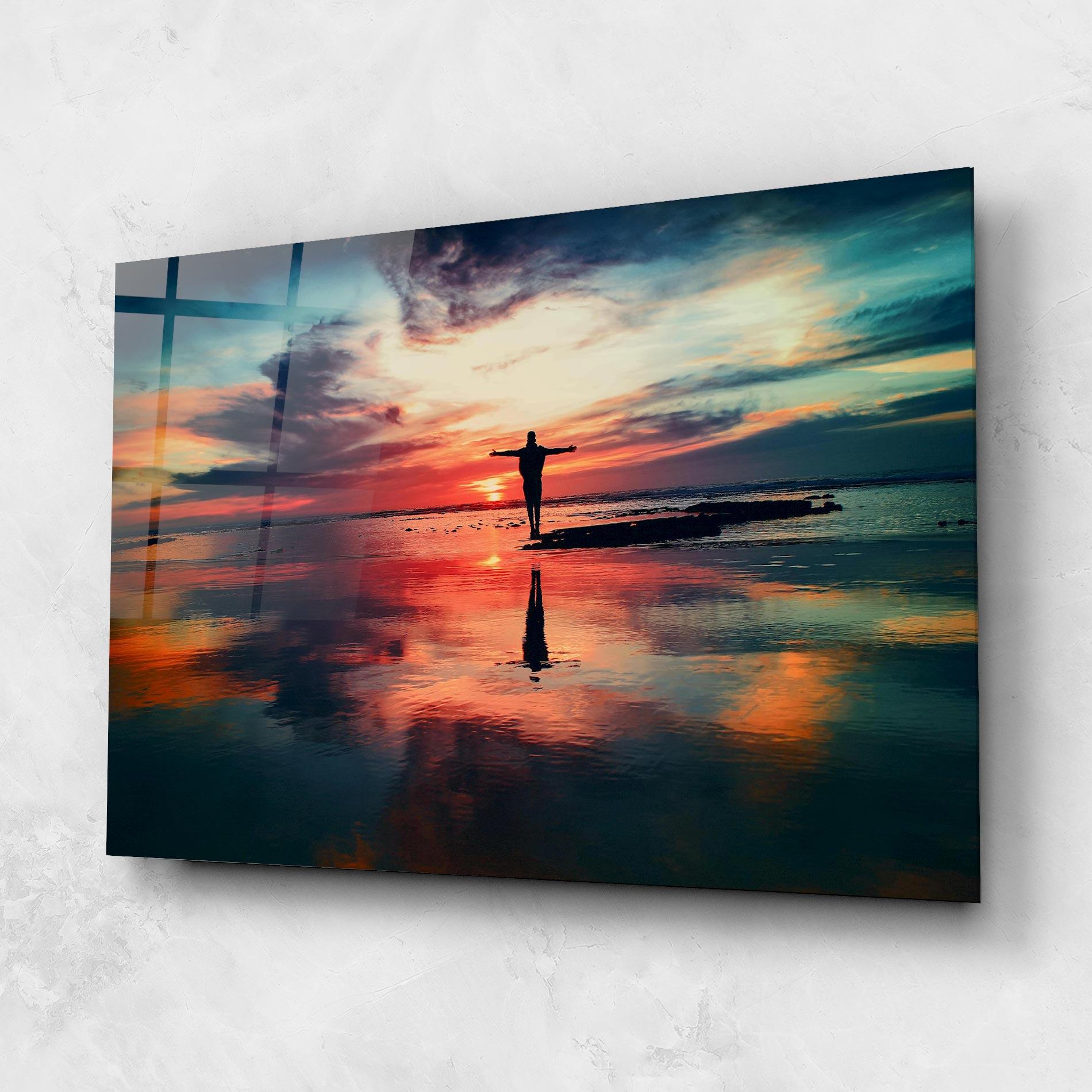 Glasbild Freedom Feeling mockup 1