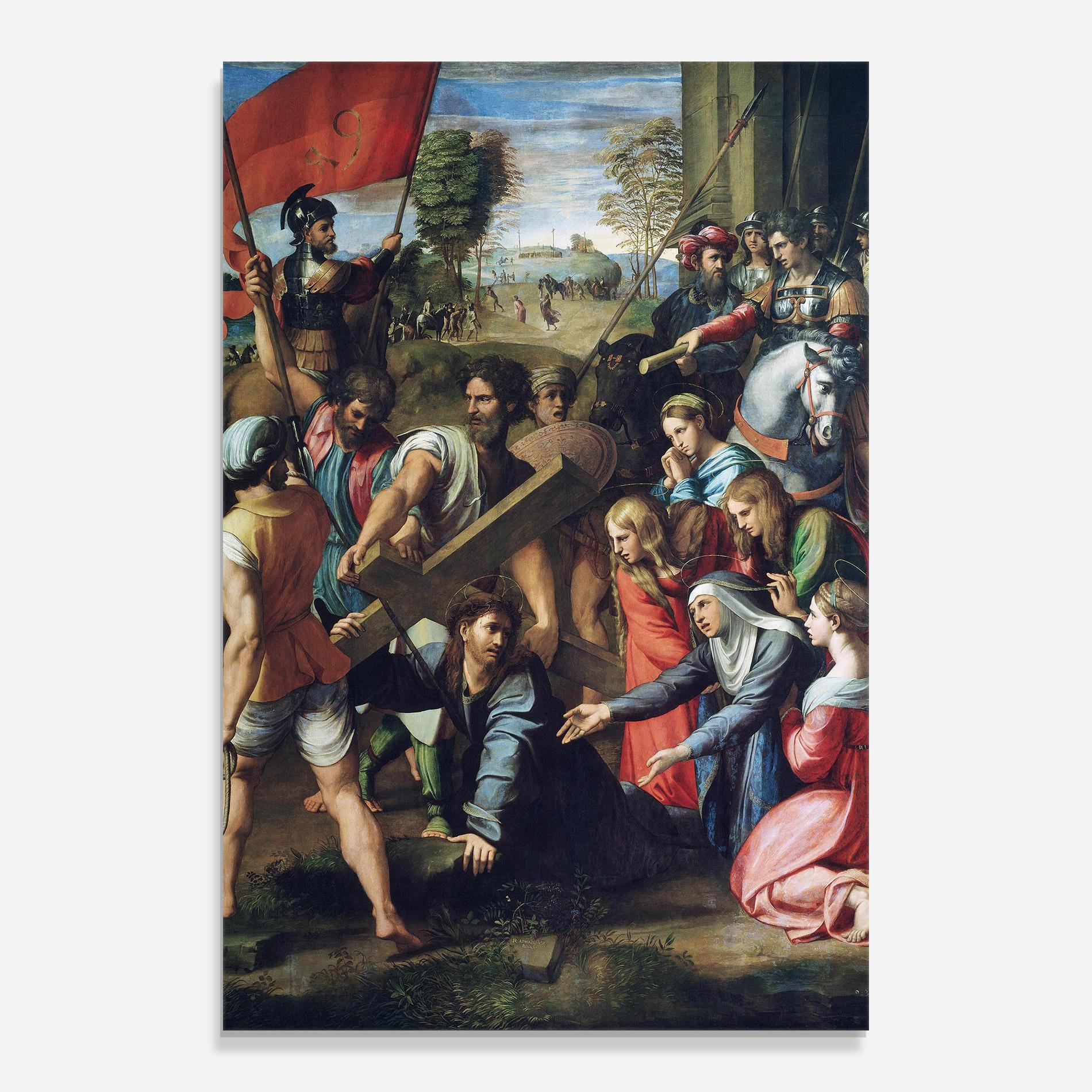 Glasbild Taking The Cross mockup 0