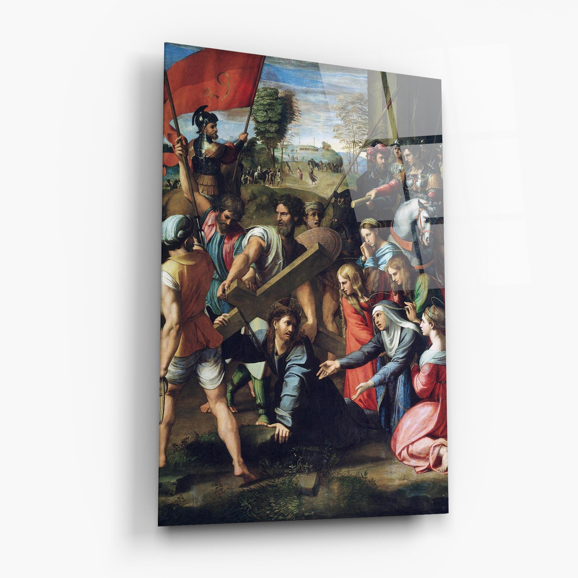 Glasbild Taking The Cross mockup 6