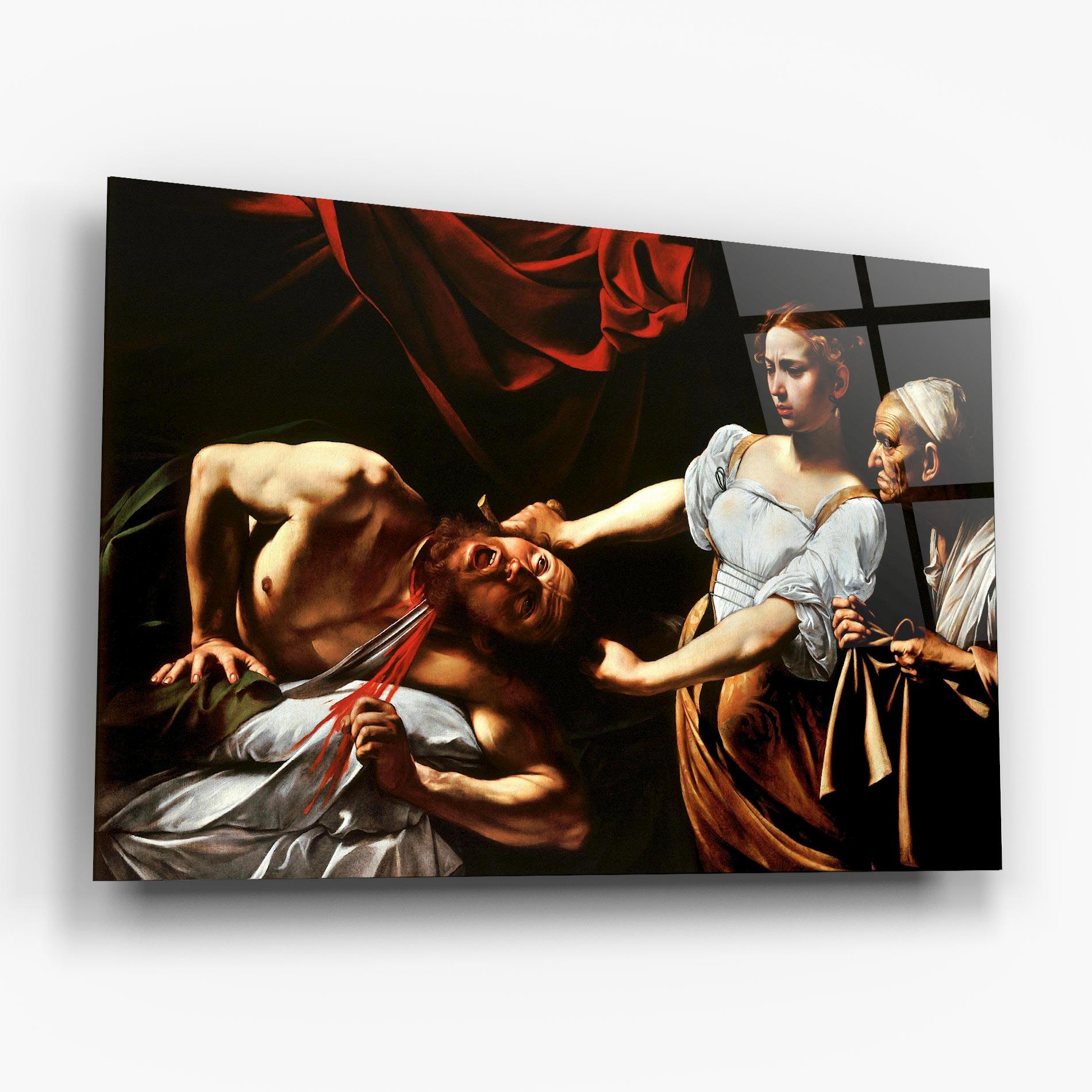Glasbild Judith Beheading mockup 6