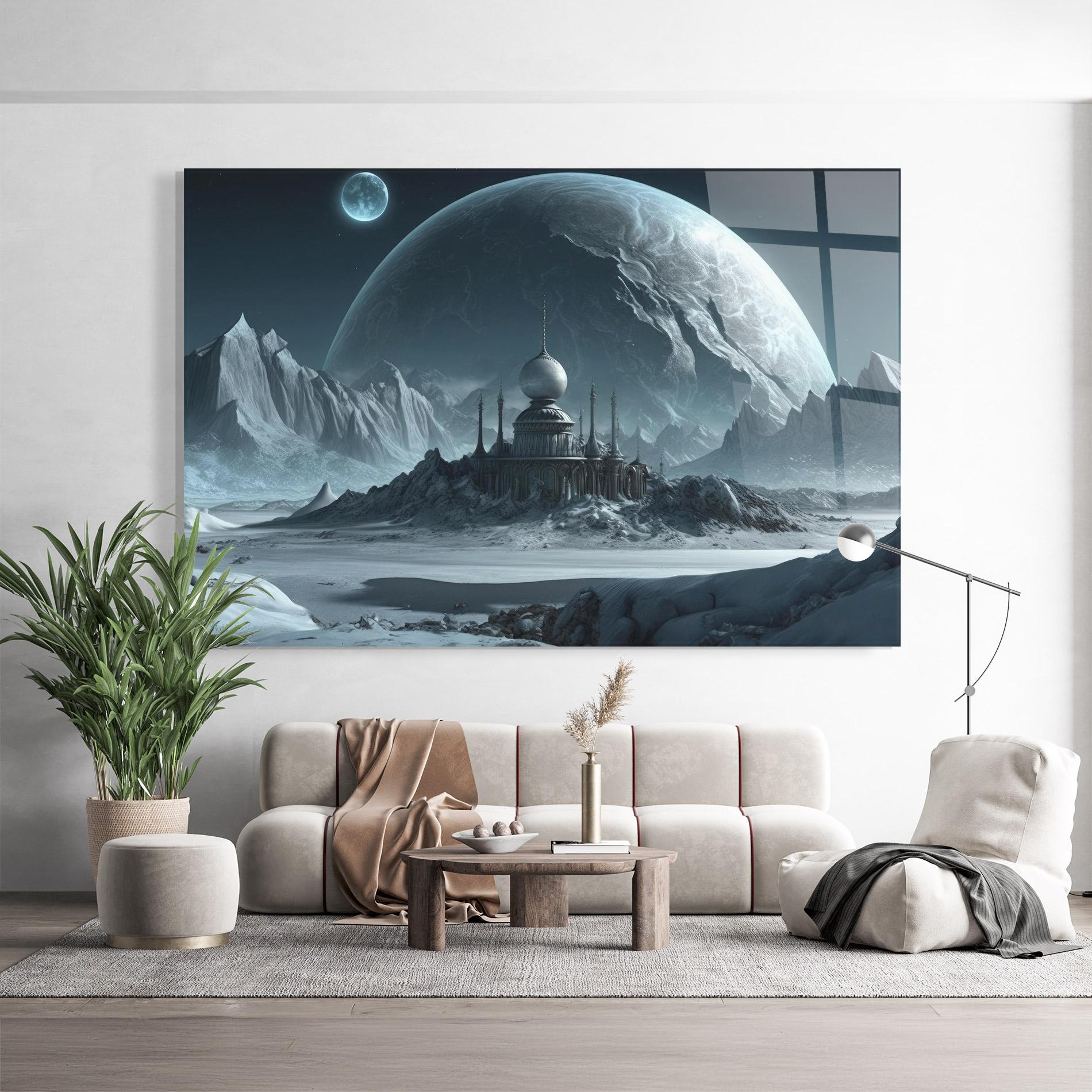 Glasbild Muslim Design mockup 9