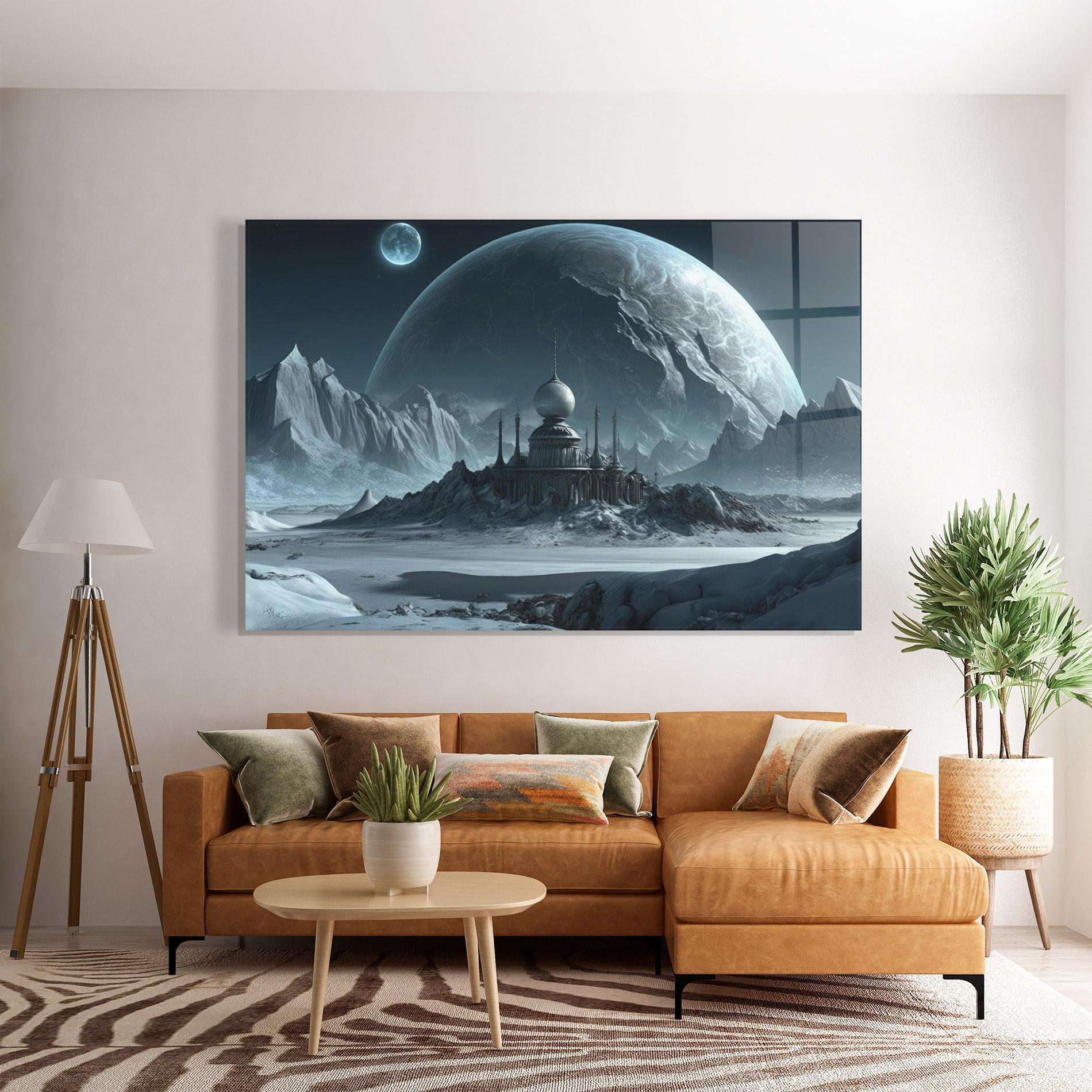 Glasbild Muslim Design mockup 7